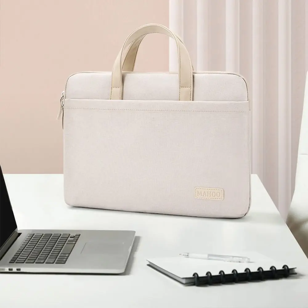 Multi-Layer Business Tote Bolsas กันน้ําขนาดใหญ่ความจุกระเป๋าเอกสารธุรกิจเดินทางสํานักงานทํางานคอมพิวเตอร์แล็ปท็อปกระเป๋ากระเป๋าถือ