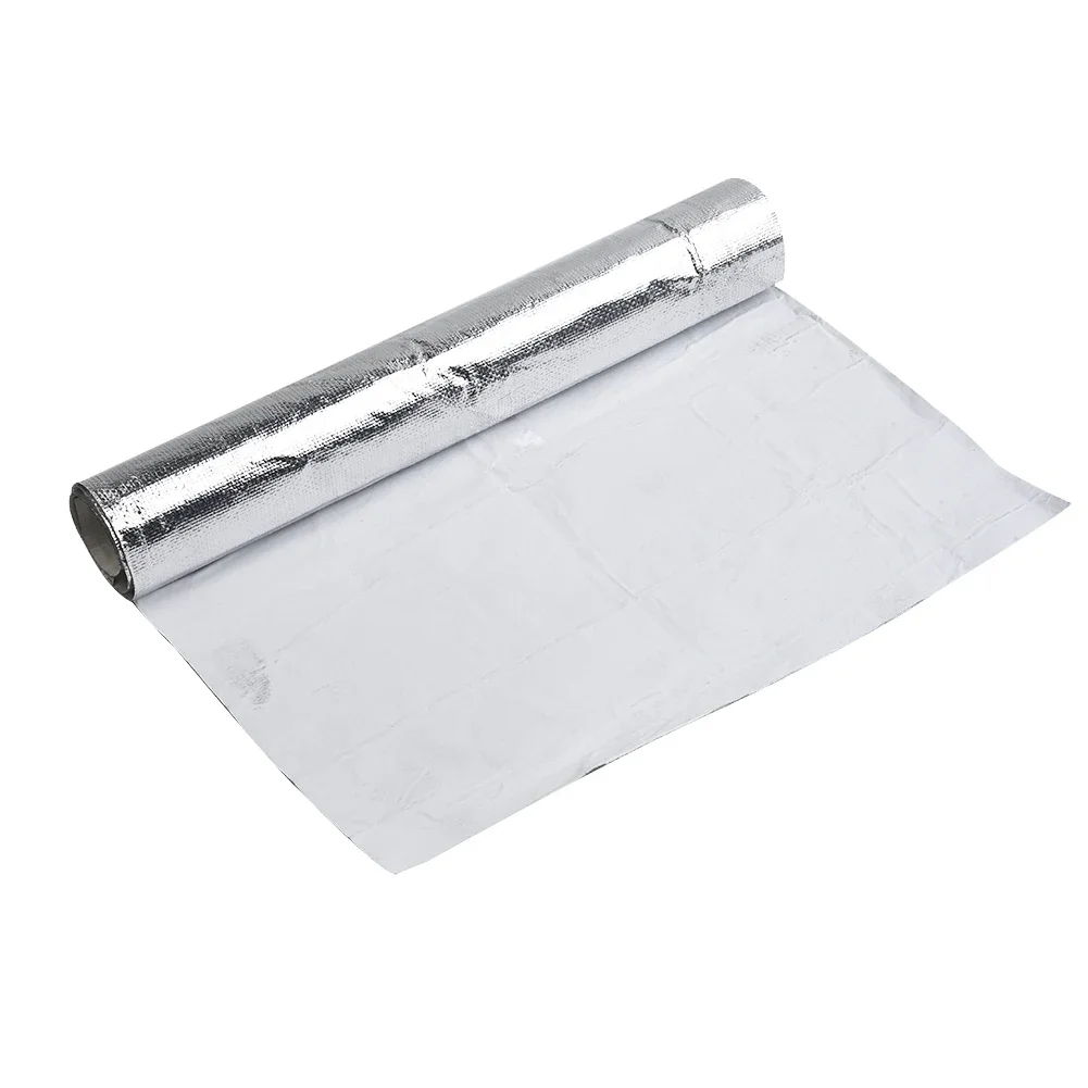 Brand New High Quality Heat Shield Barrier Reflective With Adhesive Layer 12inch X 24inch Aluminum Car Exhaust