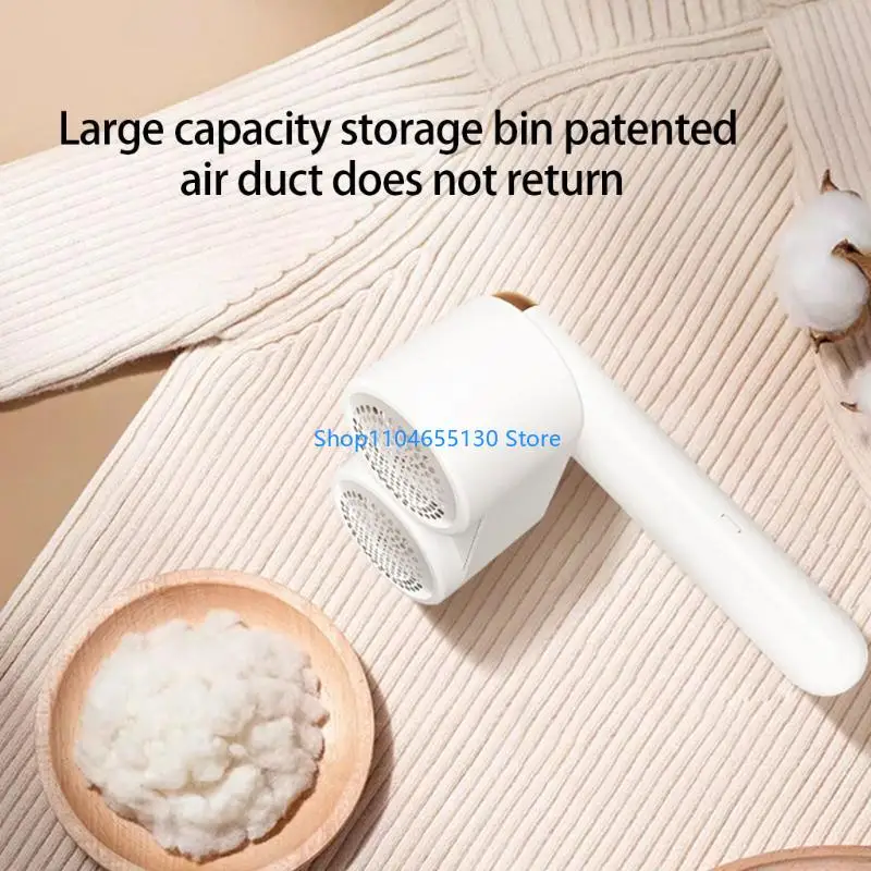 ماكينة حلاقة الأقمشة ومزيل الوبر الكهربائي القابل لإعادة الشحن لاستخدام الملابس والأثاث