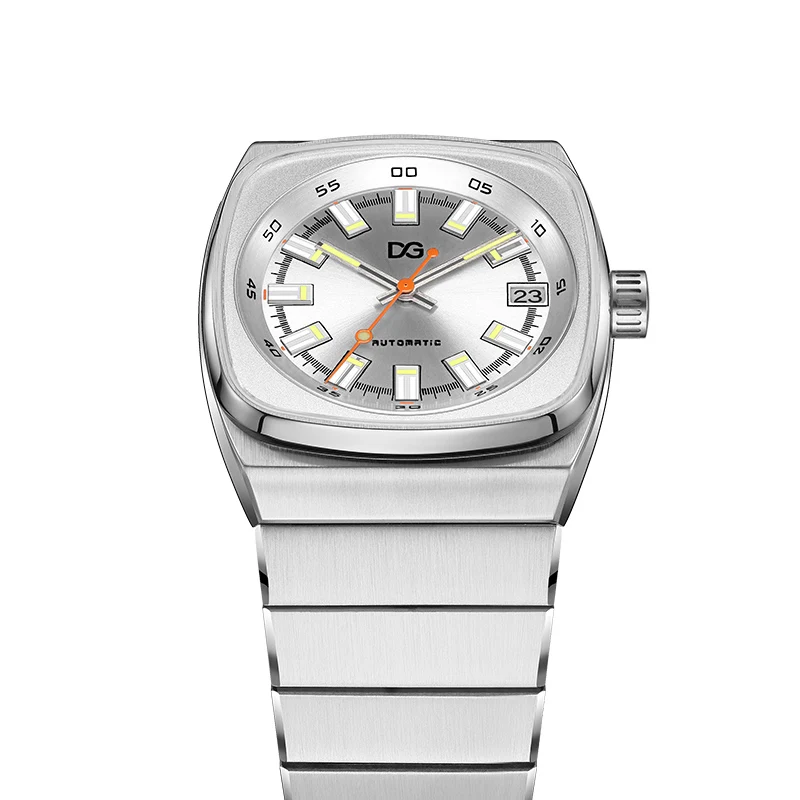 Automatic watch business minimalist modern style date mechanical watches stainless steel waterproof luminous mens watch men gift