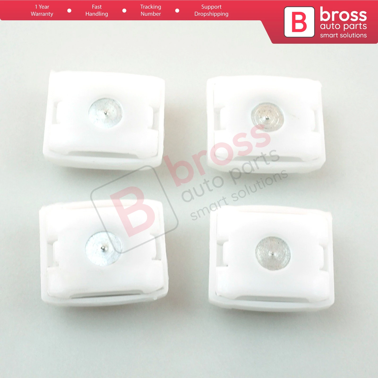 Bross автозапчасти BWR1183 4 шт. стеклоподъемник ремонт рельсы пластиковые все двери для Mercedes:A 1267200042 Быстрая доставка