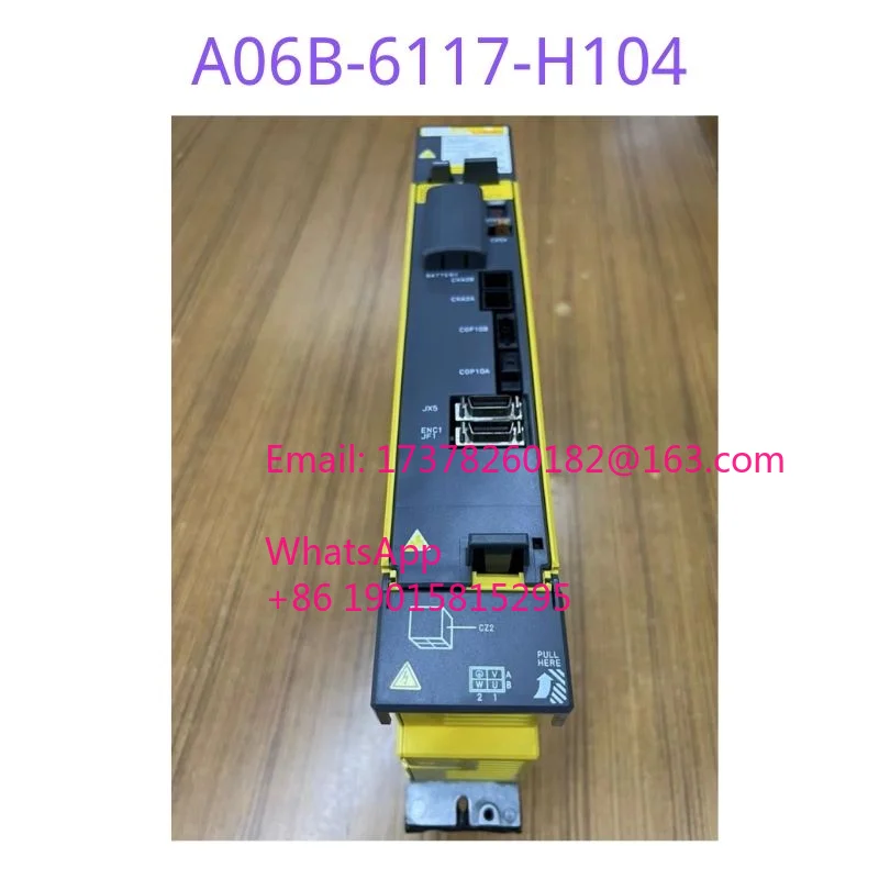 

A06B-6117-H104 Second-Hand Fanuc Servo Driver Amplifier Module，Normal Function Tested OK