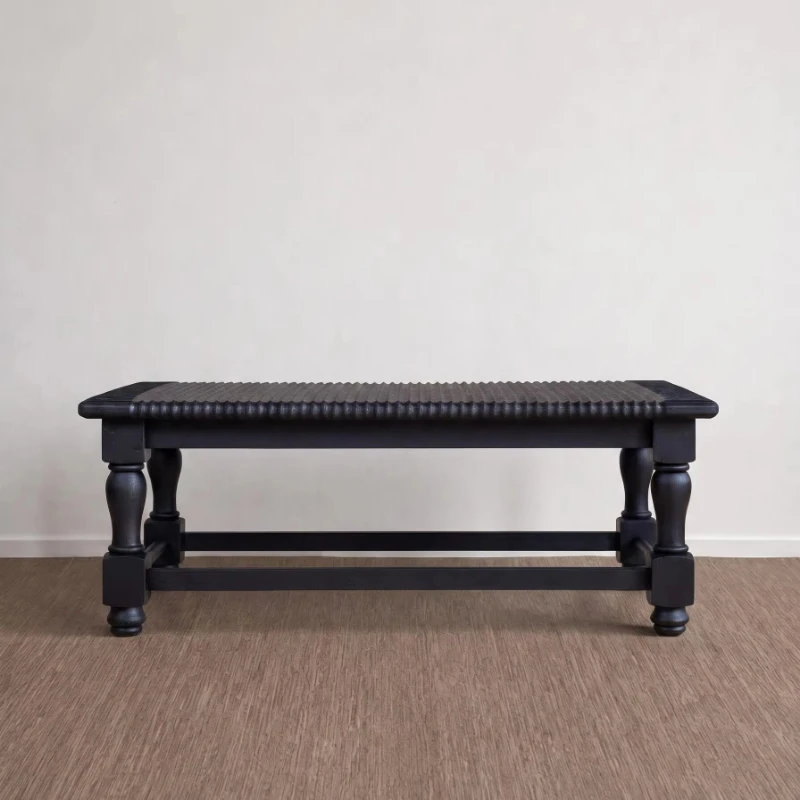 Retro design high-end hand-carved solid wood personalized coffee table