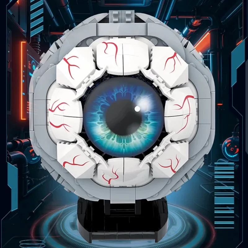 Creative Expert Eye Bouwstenen Oogbol Structuur Model Assemblage Baksteen Puzzel Educatief DIY Speelgoed voor Volwassen Cadeau