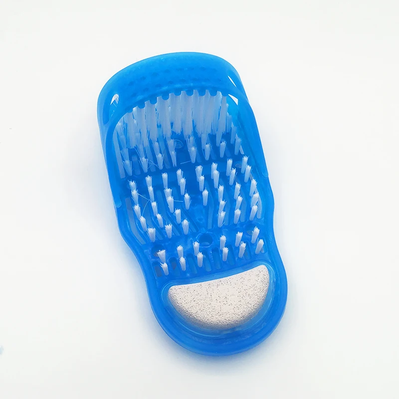 Plastic Shower Brush Feet Massage Slippers Bath Shoes Pumice Stone Scrubber Spa Shower Dead Skin Remover Foot Care Cleaning Tool