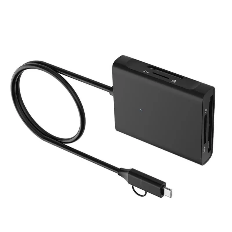 Y1UB Effiziente 4 in 1 USB -Kartenleser für den schnellen Zugriff auf MS -Speicherkarten Verbessert den Effizienten der