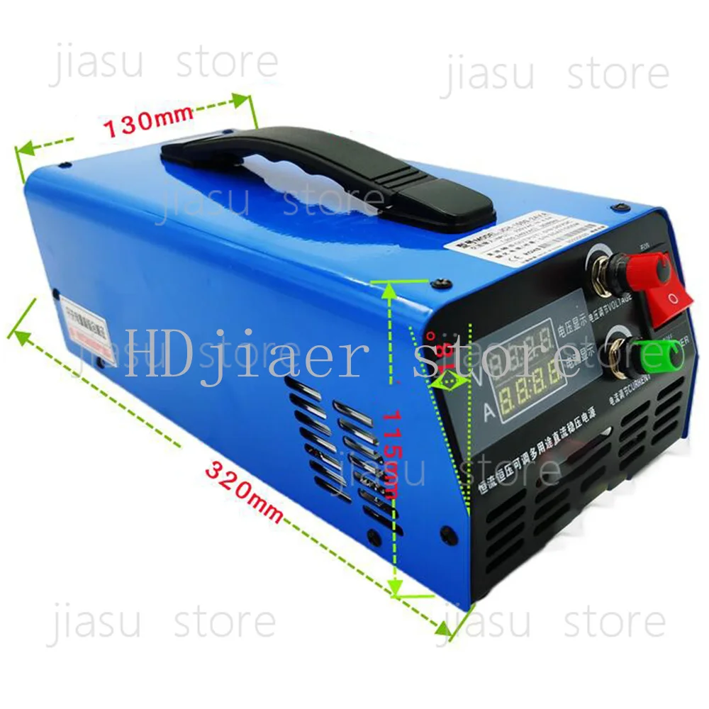 800W Adjustable Voltage Current Lithium Lead-acid LiFePO4 Battery Charger 0-15V 0-55V 0-85V 0-120V 0-55A 0-17A 0-10A 0-7.3A