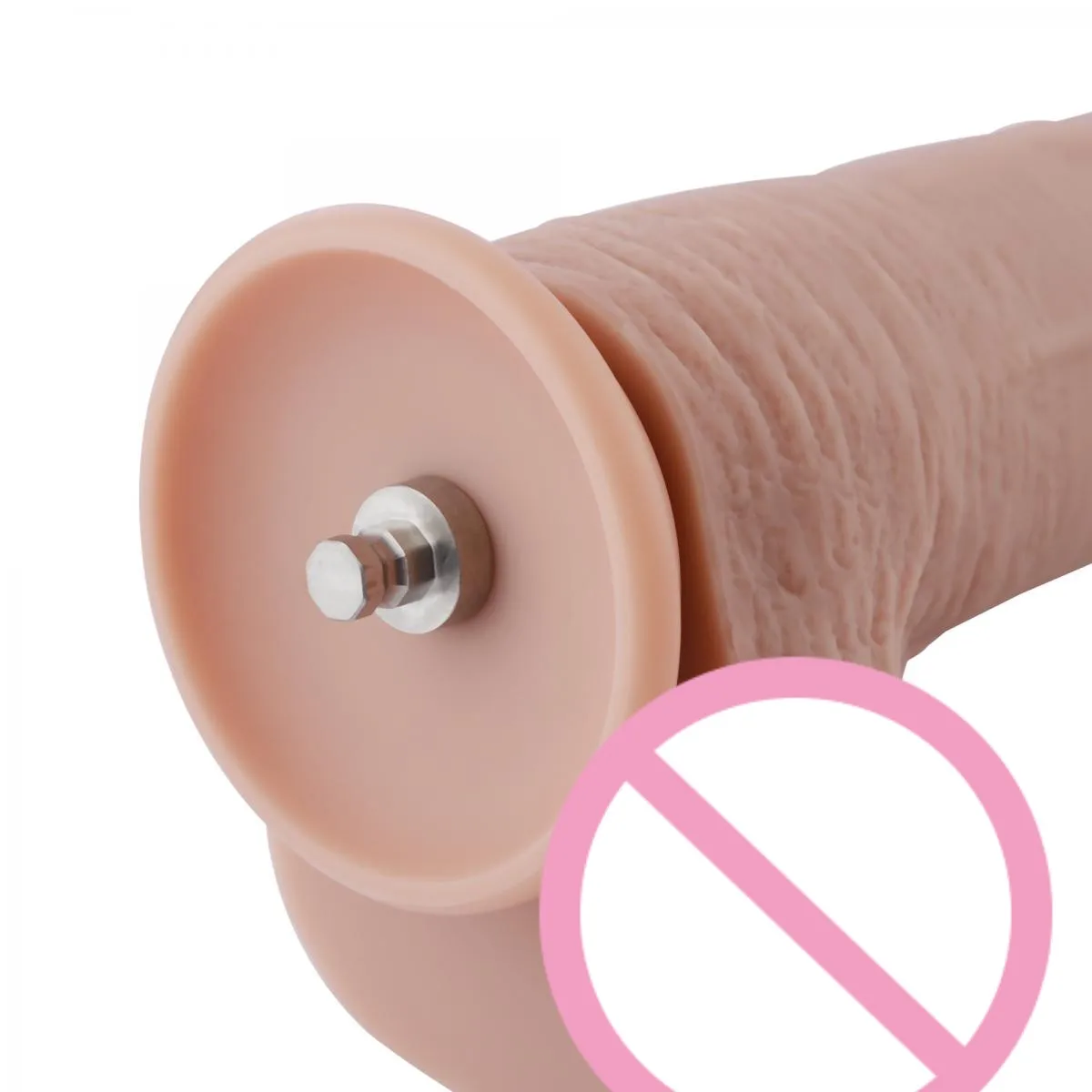 قضيب اصطناعي من السيليكون بطول 11.8 بوصة مع نظام KlicLok لآلة الجنس Hismith قضبان اصطناعية ناعمة مرنة على شكل حرف G مع عمود منحني