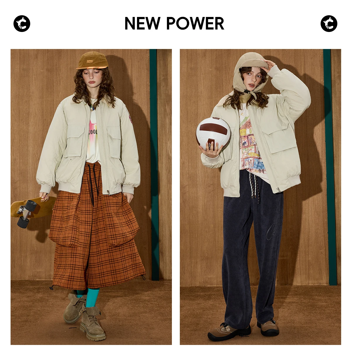 เสื้อพาร์กาผู้หญิงแบบวินเทจ ปี 2025  ขนเป็ด 90%  ดีไซน์ปกเสื้อแบบดั้งเดิม  เสื้อแจ็คเก็ตพัฟเฟอร์ทรงเรโทร  แบบเย็บติดกัน  ทรงหลวมพอดีตัว  เสื้อคลุมคุณภาพพรีเมียม