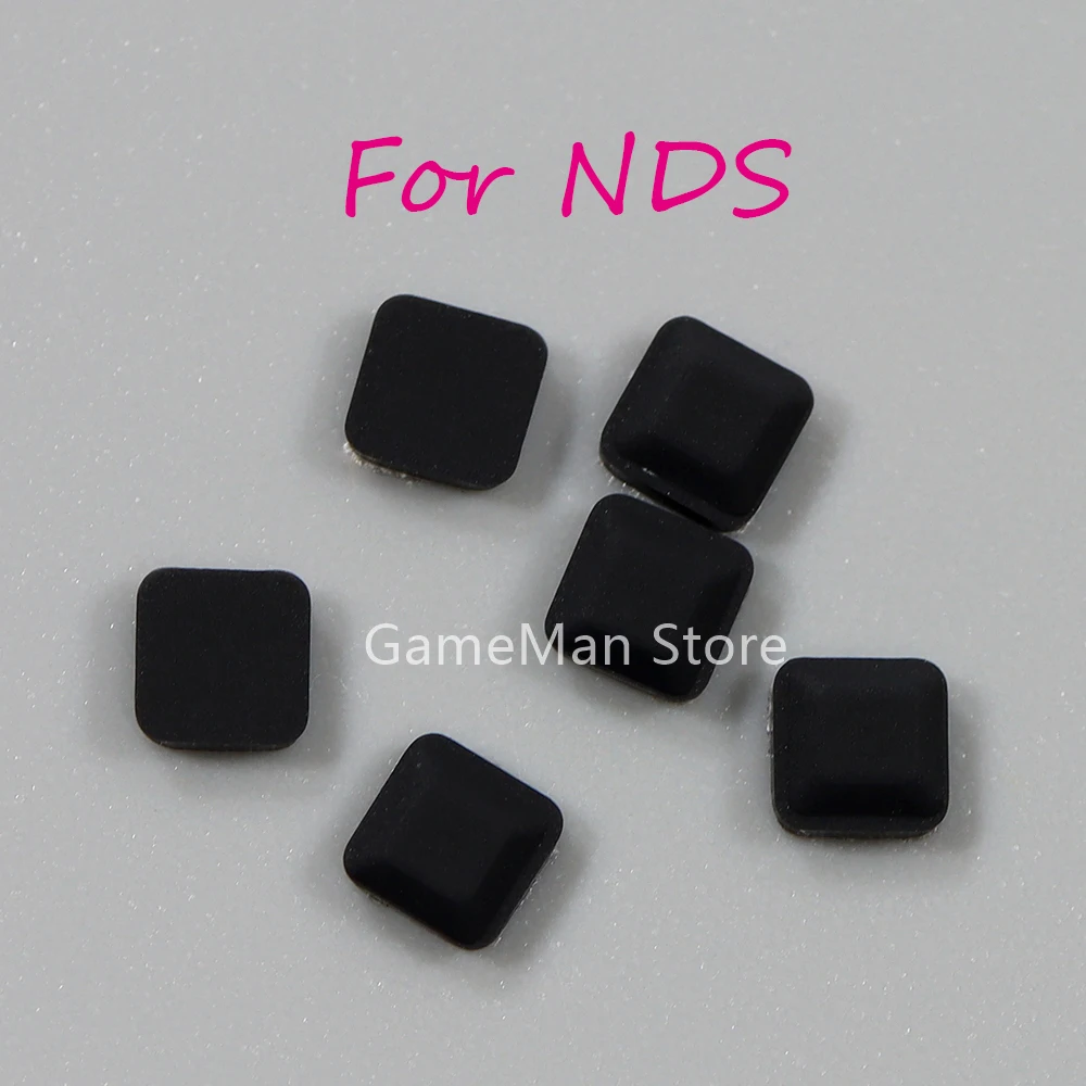 1set Replacement Colorful Screw Feet Cover Rubber Pad For Nintendo NDS Game Console Accessories