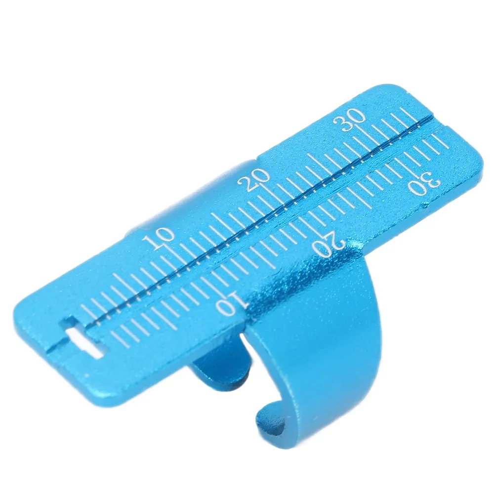 Aluminium Alloy Endo Gauge Finger Ruler Colorful Root Canal Measuring Dental Instruments Ring Finger Ring Design Endo Ruler