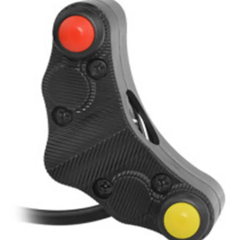 دراجة نارية زر مقاوم للماء مقود زر 7 في 1 متعددة الوظائف المقود زر التحكم وقف بدء زر ل Ebike سكوتر