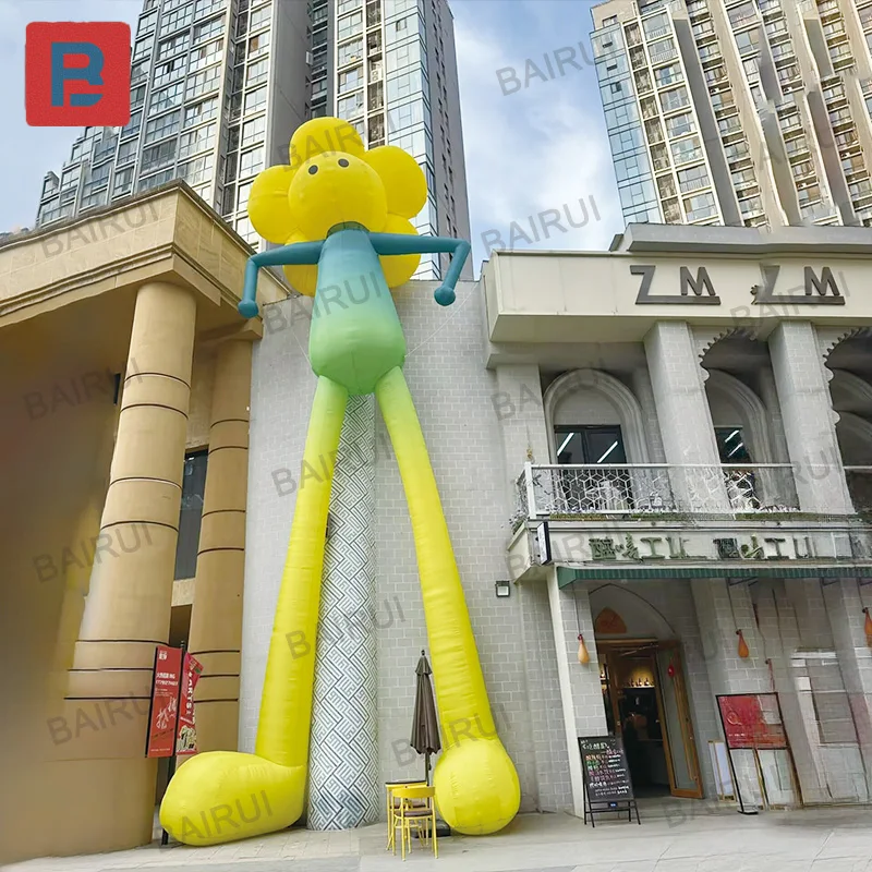 

Inflatable giant flower doll with blower, outdoor large-scale event promotional decoration prop