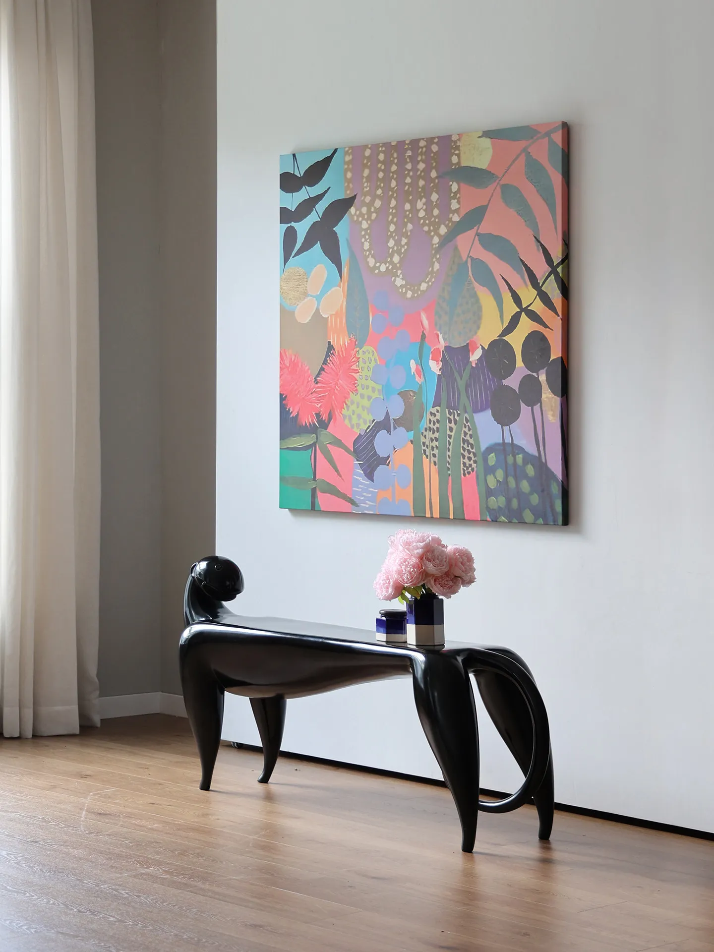 Art entry entrance decoration FRP load-bearing living room decoration