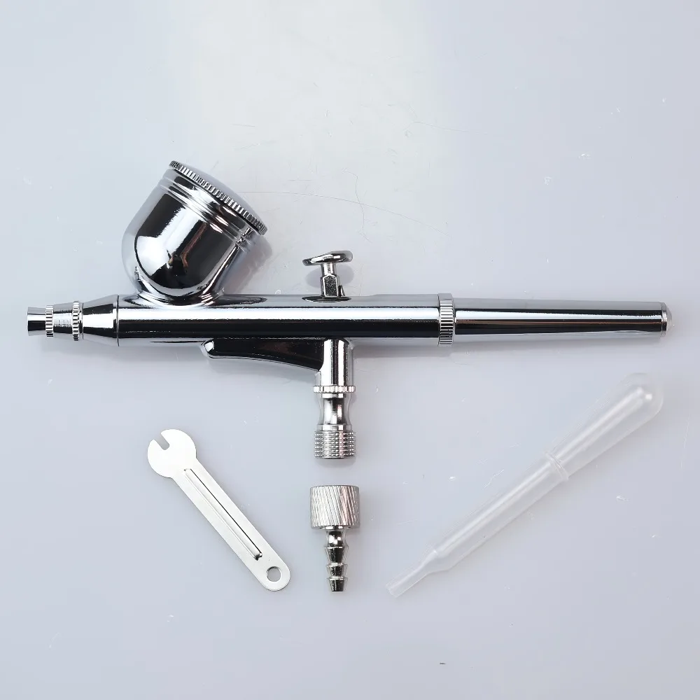 HY470 Dual-Action Airbrush, 0,3mm Düse — Perfektes Airbrush-Set für Kunst, Nagelkunst, Modellbau, Künstlerische Gestaltung & DIY-Enthusiasten – Detail 9