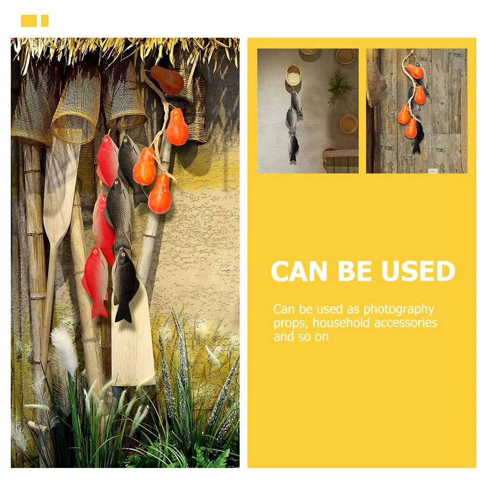 

3Pcs Artificial Fish Decor Realistic Photo Props Safe Long Term Use Home Restaurant Party Decoration Fake Simulated Fish Decor
