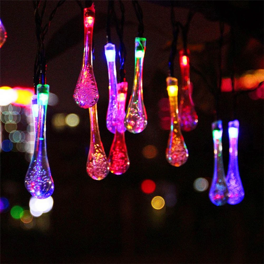 

Solar LED Light 4.8M 20LEDs Multicolor Durable PC IP65 Waterproof Solar Panel Garden Porch Holiday Outdoor Lighting