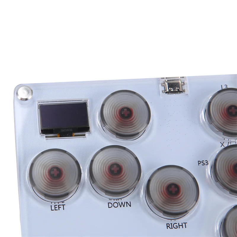 

ABTO-16Key Joystick Hitbox Keyboard Arcade Stick Controller For PS4/PS3/Switch/Steam Arcade Hitbox Controller Fight Sticks