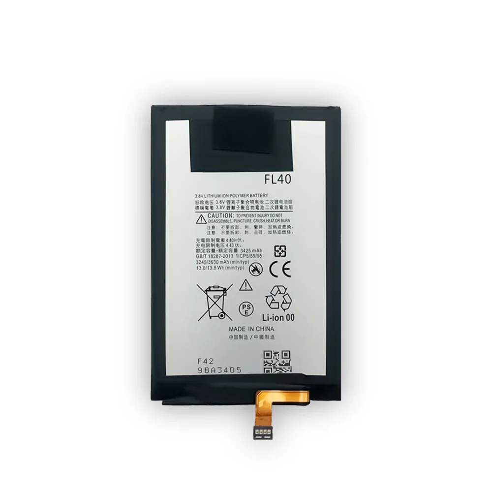 FL40 NEW  Battery For Motorola Moto Droid Maxx 2 XT1565B XT1565 X Play XT1562 XT1563 XT1564 X 3a dual X3 Play Batteries