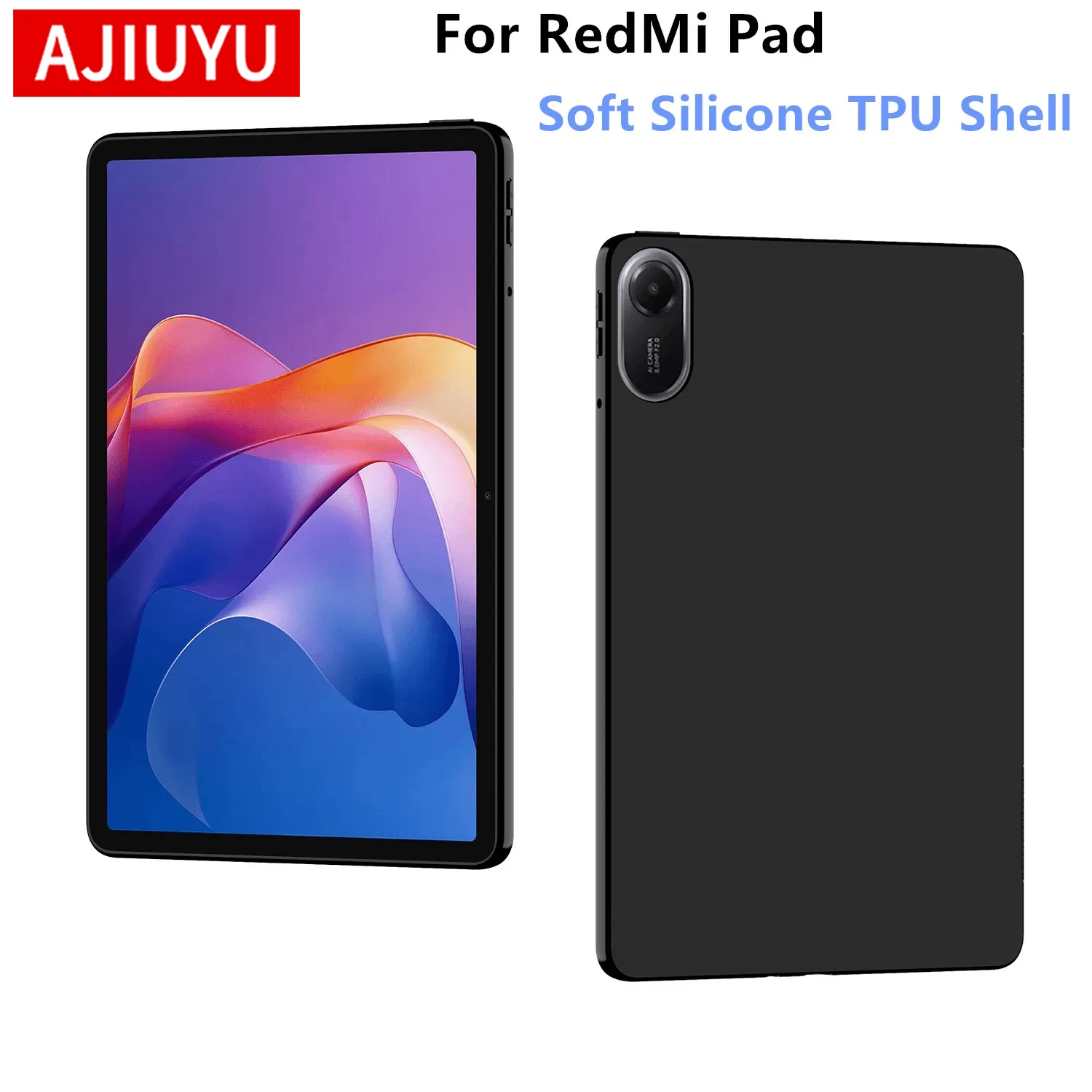 

Силиконовый чехол для Xiaomi Redmi Pad 2 2025 11 дюймов RedMi Pad2 Tablet Противоударный чехол для RedMi Pad SE 11 8.7 Pro 12.1 TPU Shell