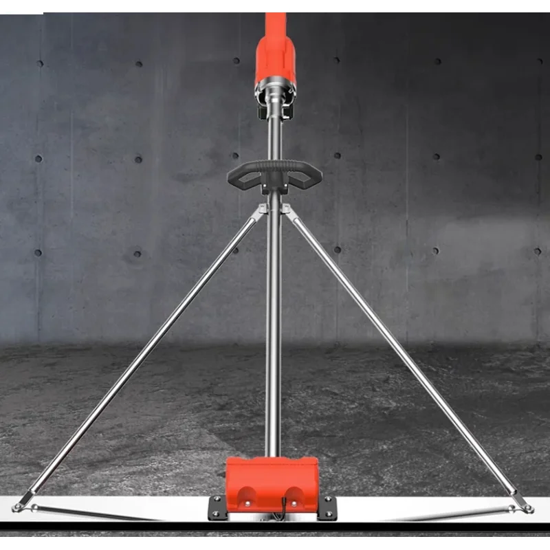 100 سنتيمتر الكهربائية ملمع الخرسانة مستوى الطابق الاهتزاز حاكم هاون هزاز المرامل آلة تسوية الخرسانة مع البطارية