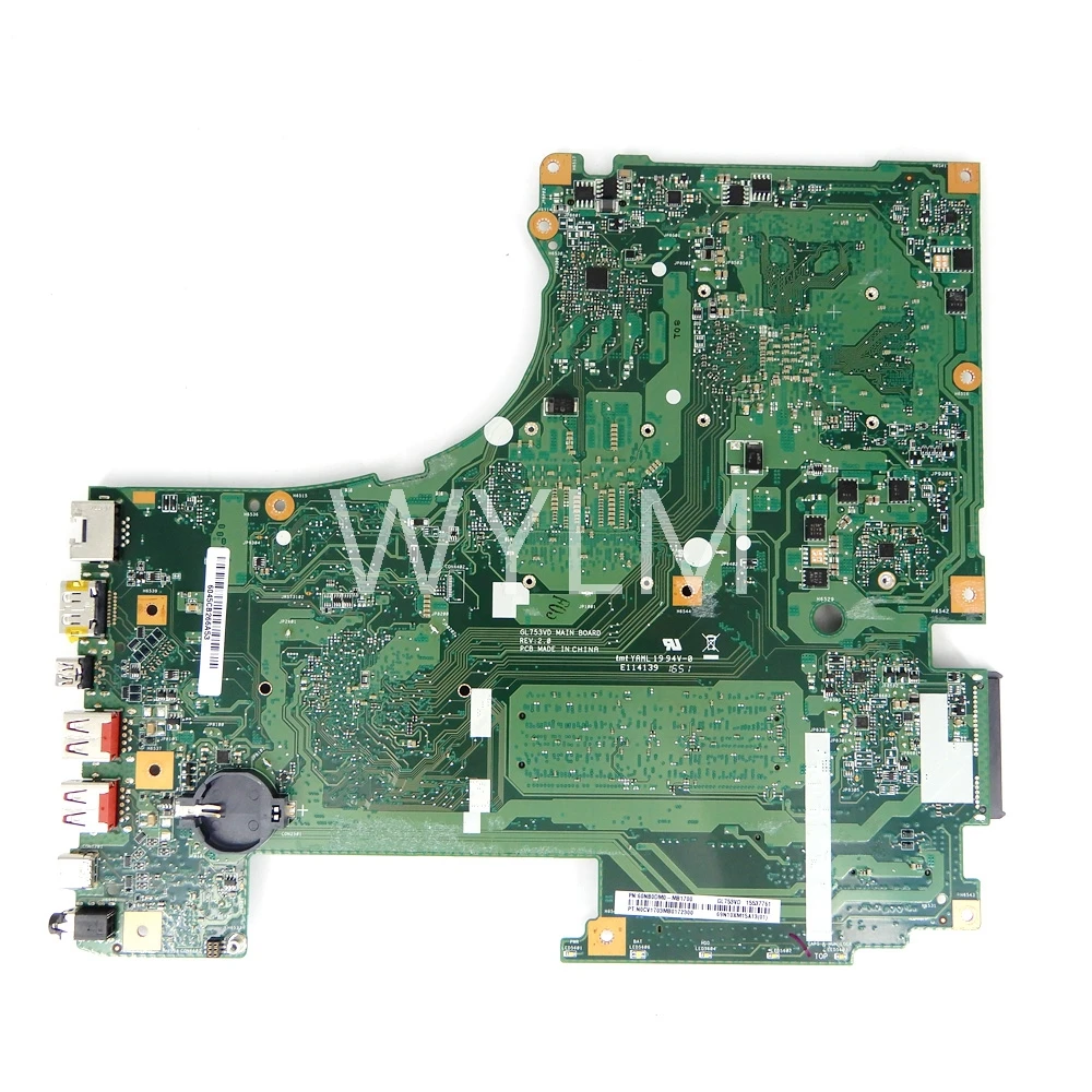 GL753VD i7-7700HQ GTX1050 GTX1050Ti Mainboard For Asus ROG GL753VD GL753VE FX753V ZX753V GL753V GL753 Laptop Motherboard