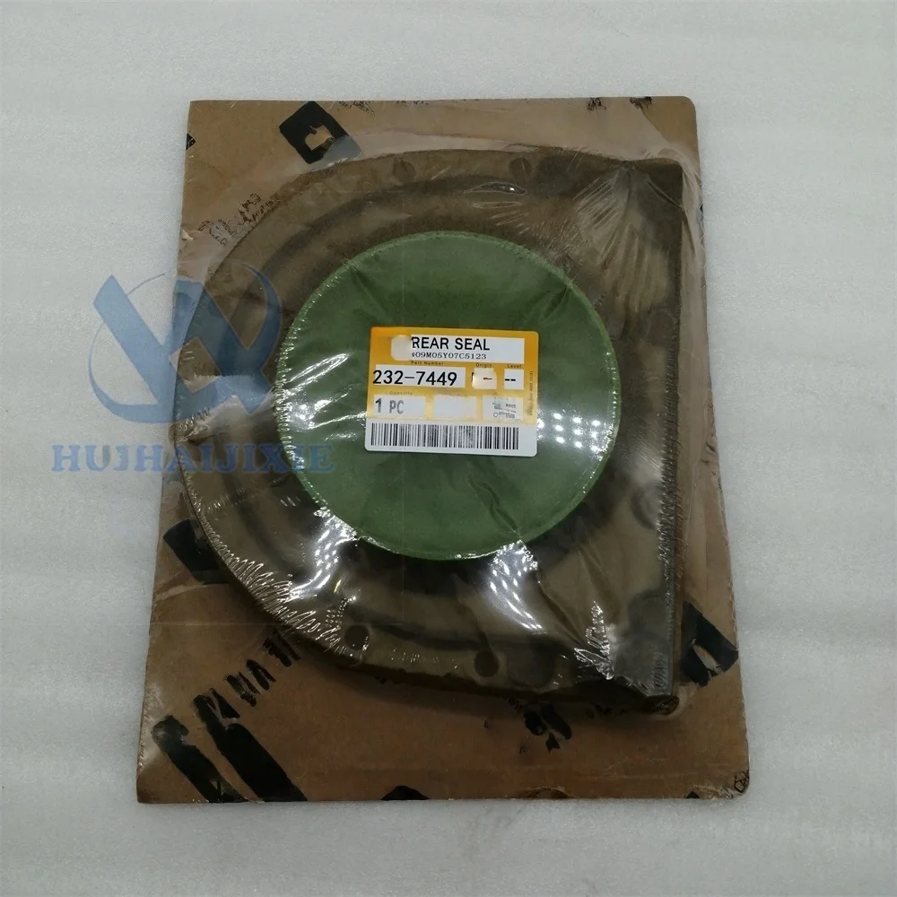 Construction Machinery Parts Rear Oil Seal & Housing 232-7449 2327449 for CAT Engine C3.3 C4.4 C7.1 3054E Excavator 312E 314F