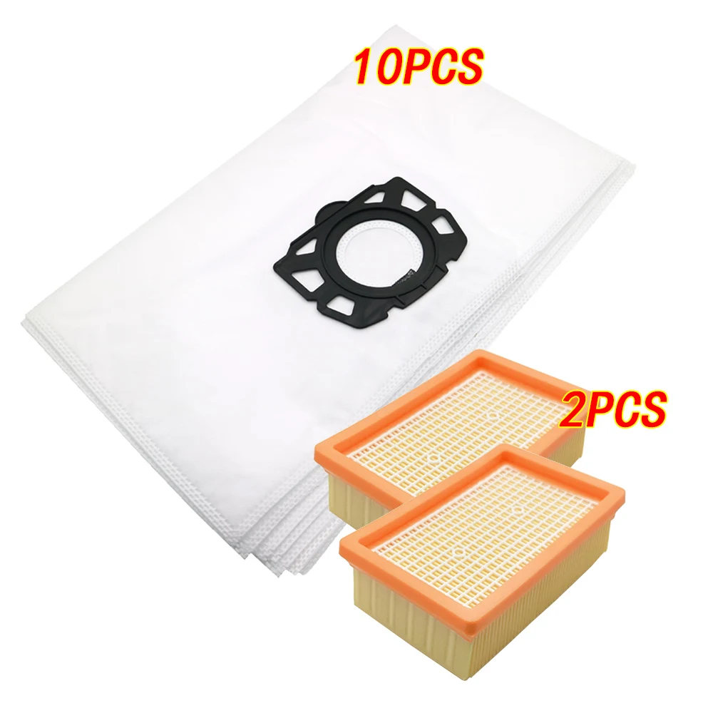 Filter and Dust Bags for Karcher MV4 MV5 MV6 WD4 WD5 WD6 for Karcher WD4000 to WD5999 Part#2.863-006.0 Vacuum Cleaner  Parts