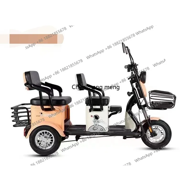 

Оптовая продажа: Электрический грузовой трицикл для взрослых, 750 Вт/500 Вт, трехколесный, с толстыми шинами, китайского производства