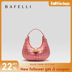BAFELLI 2023 WOMEN'S FASHION BAGS ORIGINAL CAT DESIGNER LUXURY BRAND TREND SHOULDER HANDBAGS CASUAL STYLE LADIES PARTY PURSE