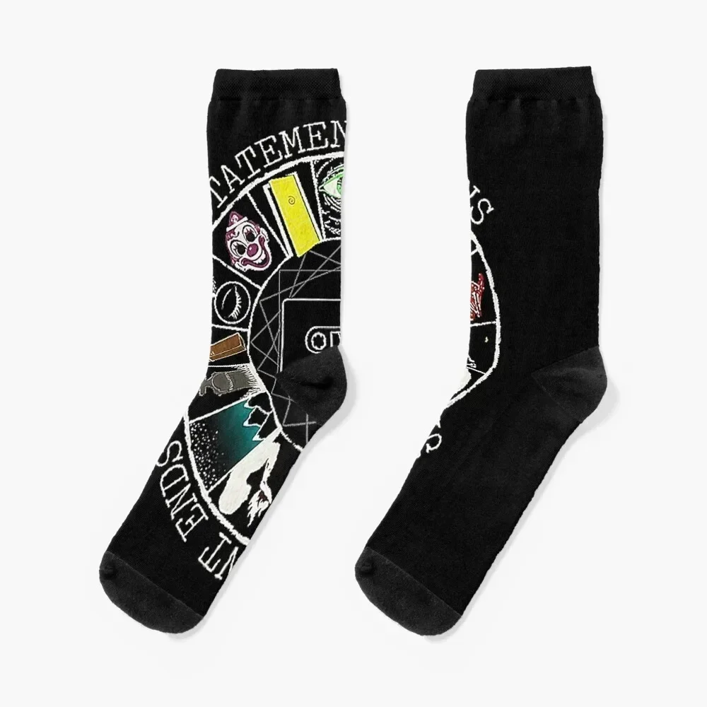 

THE MAGNUS ARCHIVES Socks Stockings compression anti slip football bright garter Non-slip Socks Ladies Men's