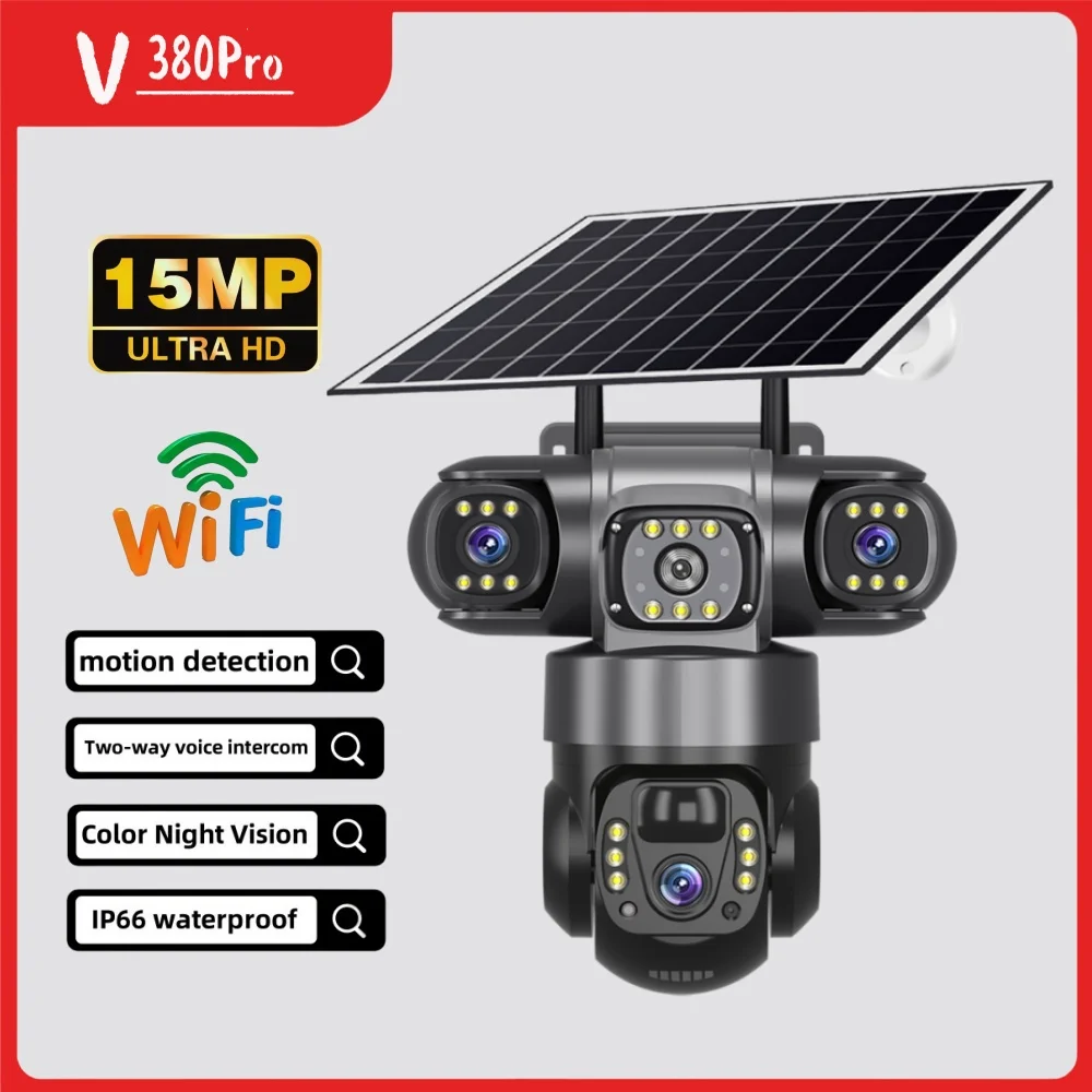 V380 Pro Wifi Solar… - image
