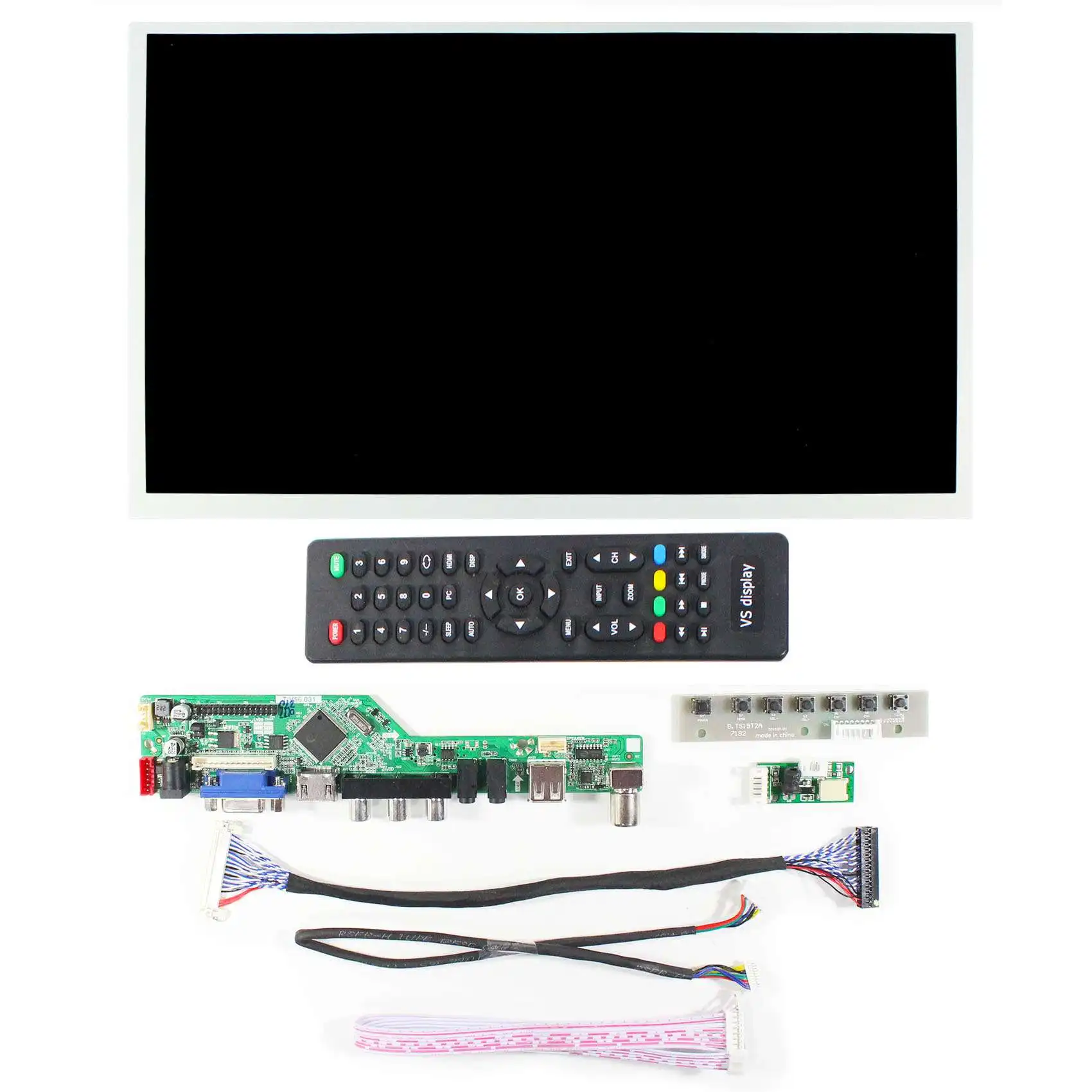 HD MI VGA AV USB RF LCD Controller Board 13.3inch LQ133M1LW02 1920X1080 LCD Screen