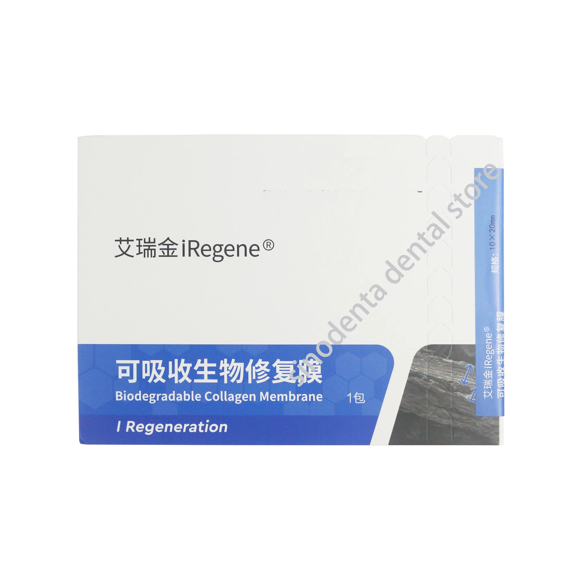 

1 Bag Dental Absorbable Bioremediation/Collagen Membrane/Periosteum Alveolar ridge Restoration/Repair of Alveolar Bone Defects