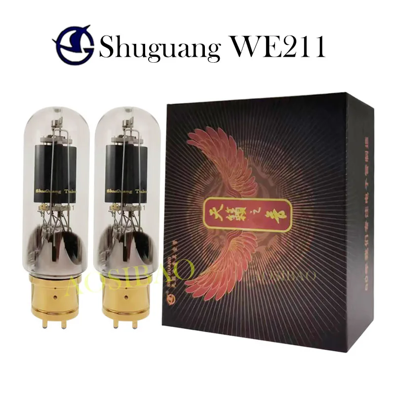 

SHUGUANG WE211 211 Vacuum Tube Audio Valve Replaces A211 KR211 211T 211DG 211 Electronic Tubes For Amplifier Precision match