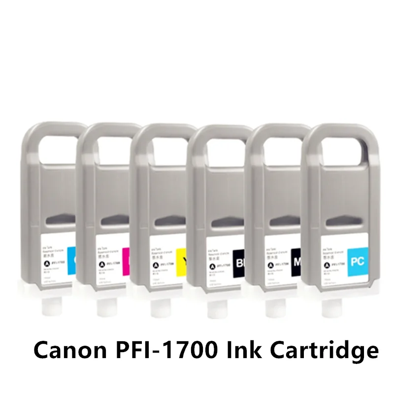 Compatible PFI1700 pfi-1700 Ink Cartridge for Canon pro 2000 4000 4000s 6000 6000s pro 2100 4100 6100 - Replacement Printer Ink