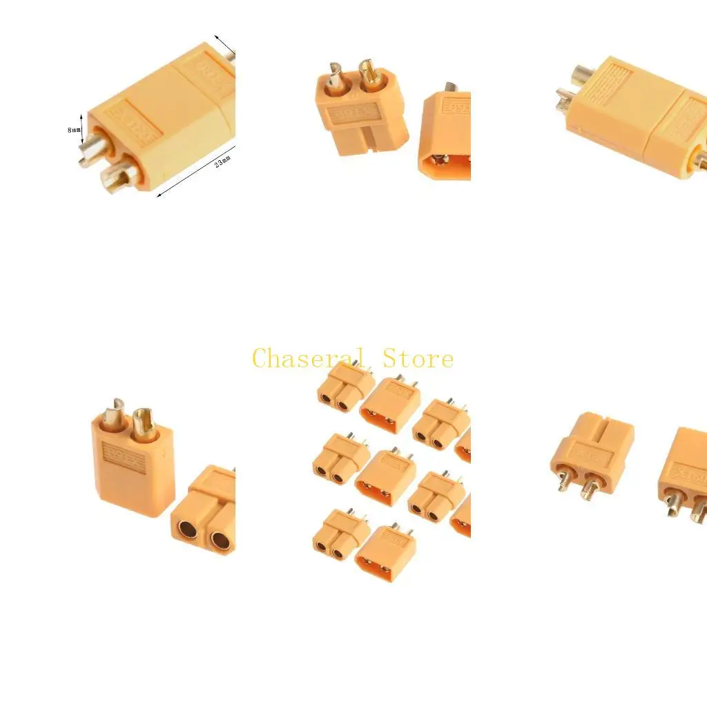 

E7CE New 5 Pairs XT60 Male Female Connectors Plugs for RC Lipo Battery