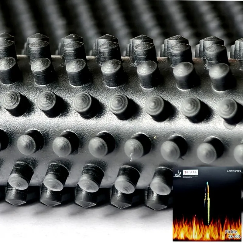 FICKLE Anti-arc Table Tennis Rubber Long Pimples OX Height 1.8mm Diameter 1.7mm Durable Weird Ping Pong Rubber Sinking Strange view 2