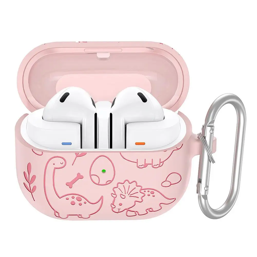 For Samsung Galaxy Buds3 Protective Case Replicated Silicone Case Buds3Pro Shell Soft Integrated Headphone N8X0