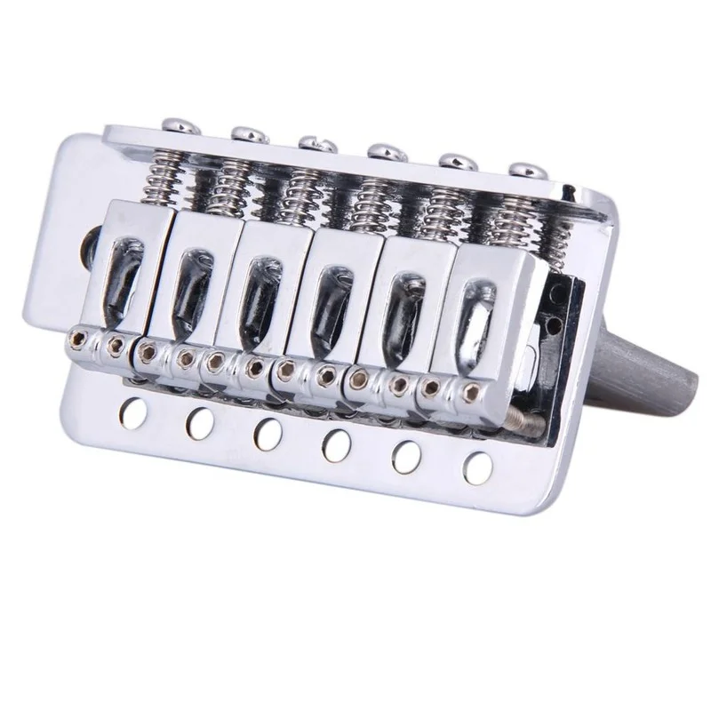 6 Strings Guitar Bridge Saddle Tailpiece for Guitar Strat SQ ST Electric Guitar Tremolo Bridge Standard Guitar Accessories