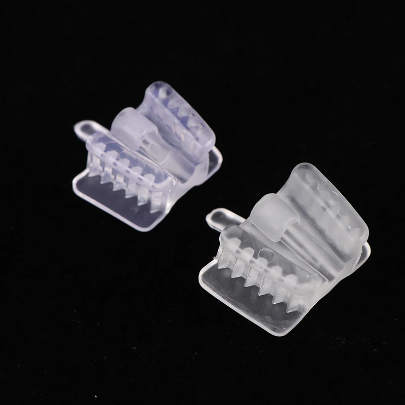 1pcs Dental Silicone Mouth Support Holding Saliva Ejector Suction Tip Occlusal Pad Mouth Opener Retractor Oral Hygiene Material