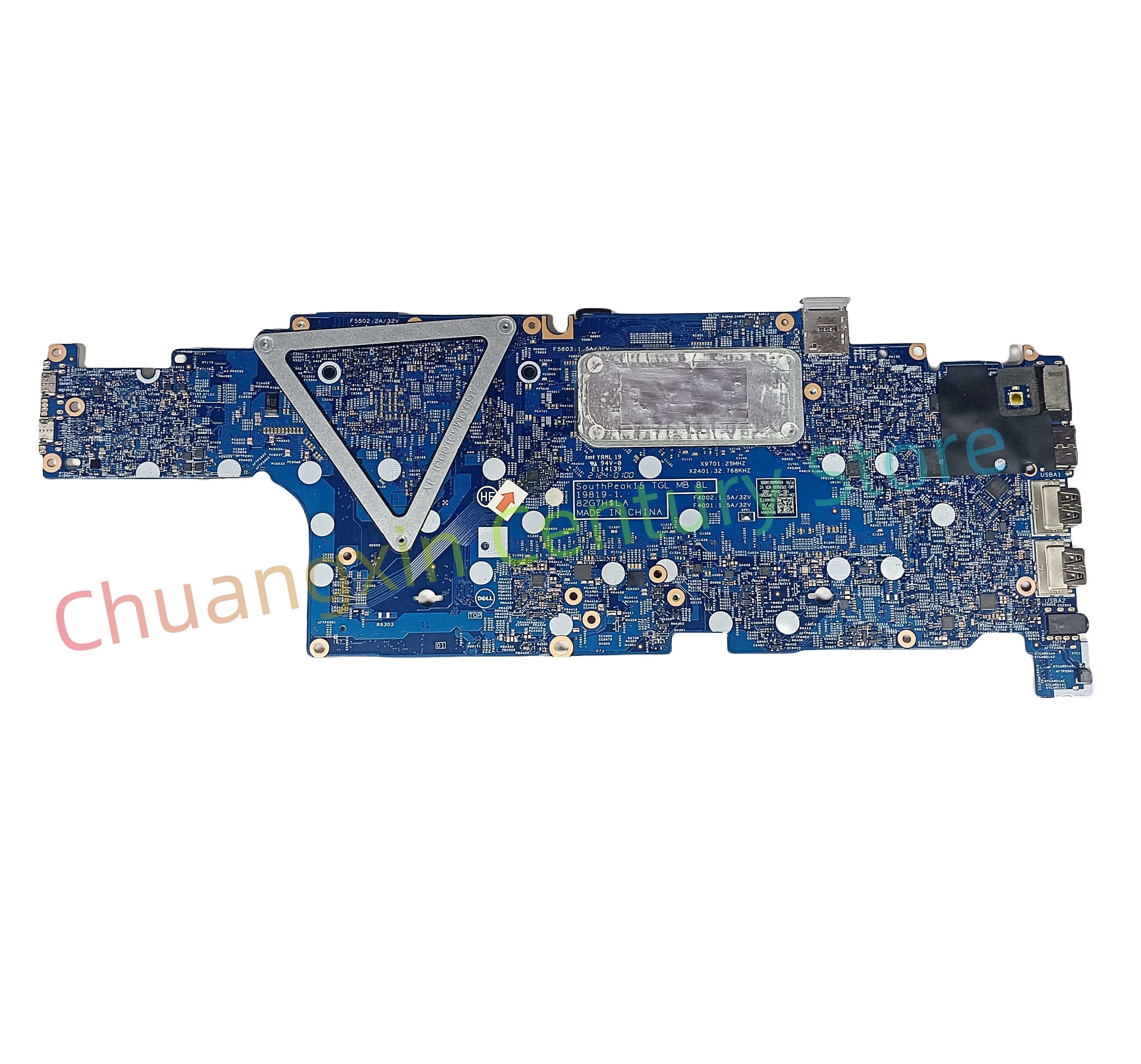 19819-1 Motherboard for Dell Latitude 5520 Precision 15 3560 Laptop with CPU: I5 I7-11TH GPU: QN20-M1-A1 T500 2GB 100% test ok