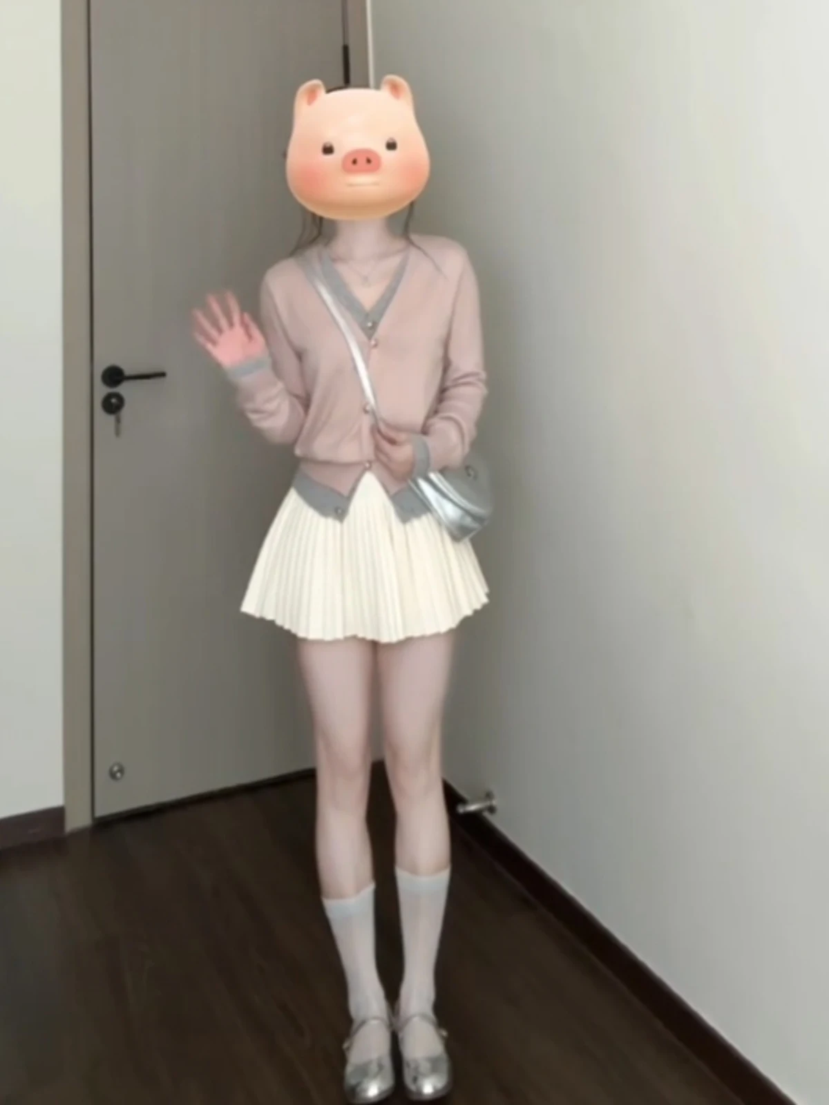 Cárdigan abierto de punto con escote en V para mujer, suéter coreano Sle Lazy Faion, abrigo largo suave, invierno, 2025, 2025