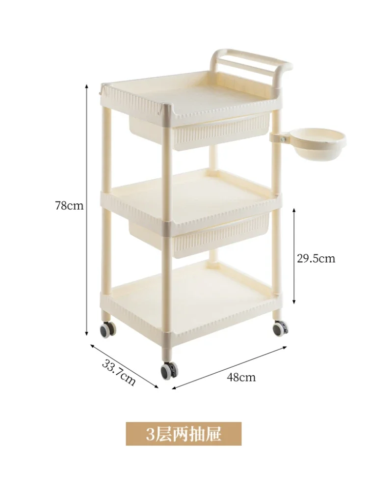 미용 미용 롤링 살롱 트롤리 도구 카트, 화장품 살롱 트롤리 문신 래쉬 카렐로 아트리치 뷰티 가구