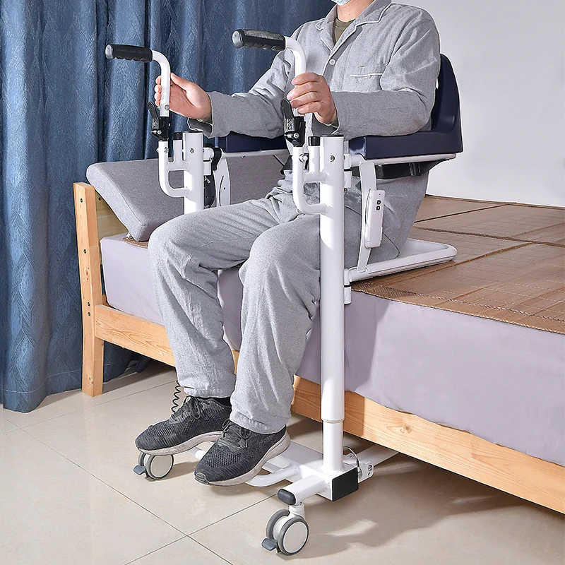 

Elderly Shift Chair Multifunctional Lift Machine Paralyzed Disabled Patient Shift Lift Transfer Car Nursing Bath Chair