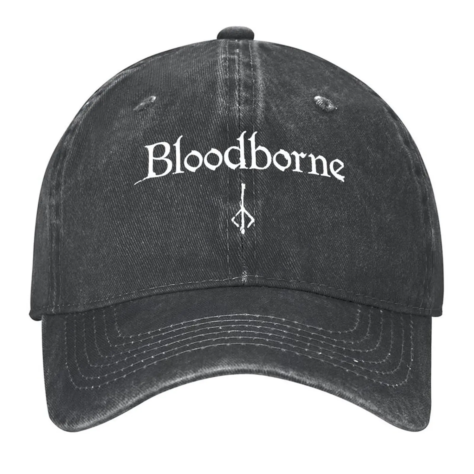 

Bloodborne Hunter Logo-- Baseball Cap Vintage Snapback Cap Sun Cap Hip Hop Men's Hats Women's