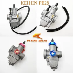 Motorcycle Pit Bike Chinese Keihin PE 28 mm Carburetor Carb Fit For Dirt bike Monkey Dax Scooter Moped ATV