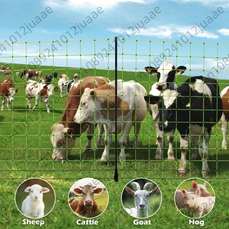 Electric Fence Mesh Poultry Netting Chicken Wire Fencing Farm Animal Barrier Galvanized Anti-Corrosion Garden Protective Net