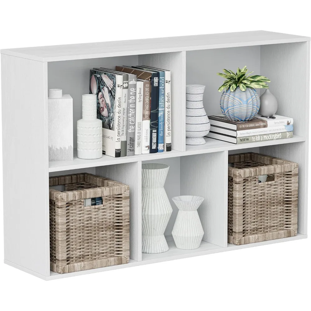 

Wooden Cube Storage Organizer with Closed Back Panel, 11in Cube Shelf Opening, Bookshelf, Display Shelf,Closet Cabinet for Home