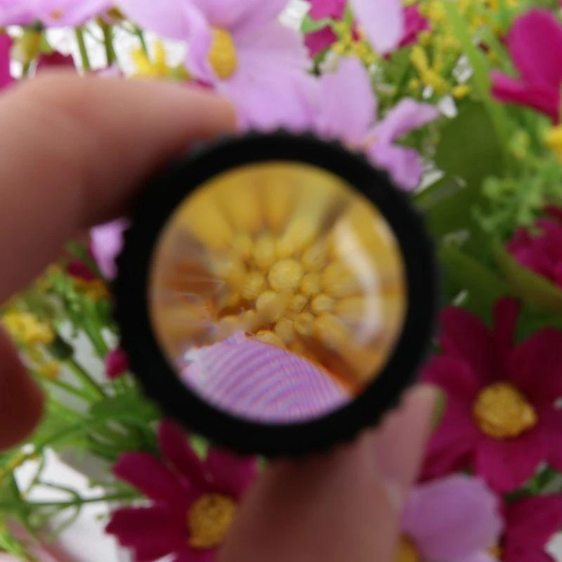 Jewelry Repair Tool 10X Monocular Glass Loupe Lens Map Eye Magnifier
